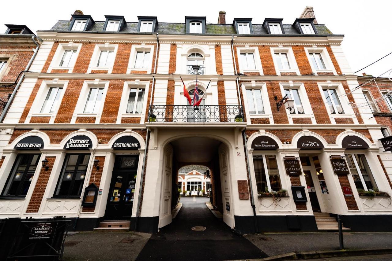 Hotel Le Lion D'Or Bernay  Exteriör bild